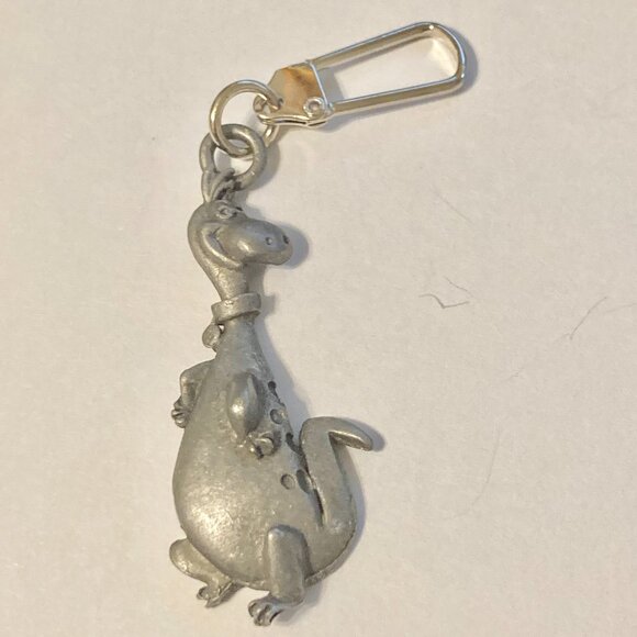 Vtg Dino Dinosaur Flintstones Zipper Pull Purse Charm Looney Tunes Warner Bros. - Picture 5 of 9